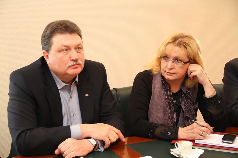 Микола Єфимов та Людмила Маринюк 