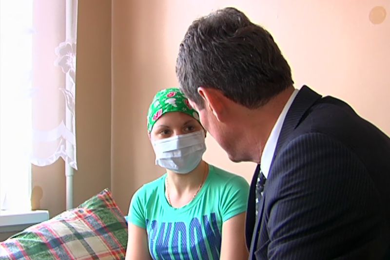 Борис Петров відвідав маленьких пацієнтів онкогематологічного відділення