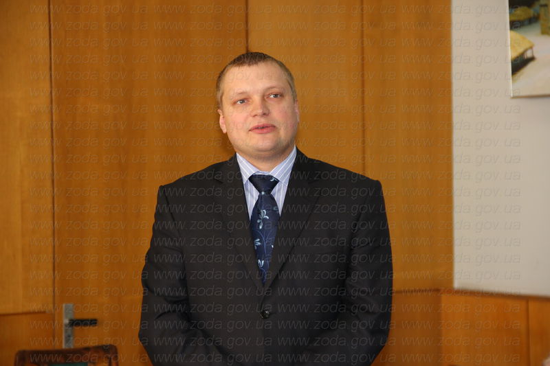 Заступник начальника державної податкової адміністрації у Запорізькій області Сергій Давидков