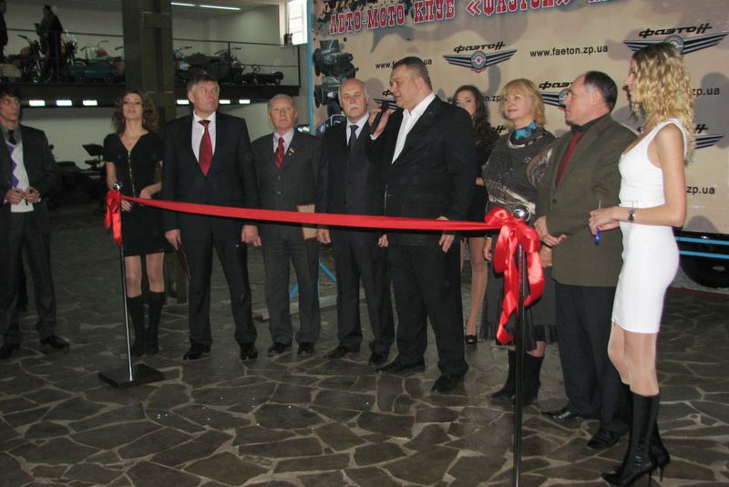 У Запоріжжі відбулося урочисте відкриття першого в Україні музею ретро-техніки