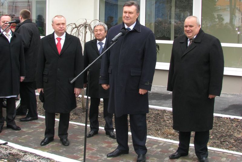 Президент України задоволений ходом ремонтних робіт у обласній клінічній дитячій лікарні