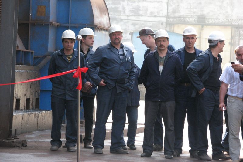 Сьогодні голова облдержадміністрації Олександр Пеклушенко взяв участь в урочистій церемонії відкриття газоочистки  сталеплавильного цеху №3 ПАТ «Дніпроспецсталь»