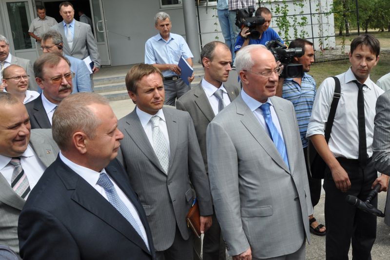 Сьогодні Прем’єр-міністр України Микола Азаров  перебуває з робочою поїздкою в Запорізькій області