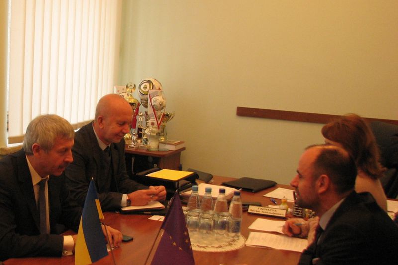 Робочій візит представників Представництва ЄС в Україні 
до Запорізької області
