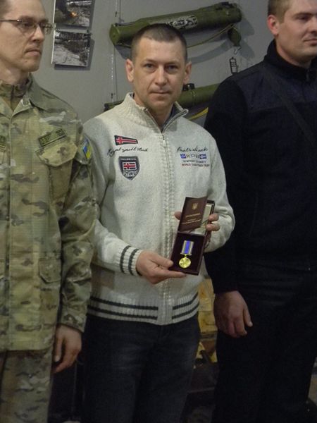 Запорізькі бійці нагороджені медалями «Захиснику Вітчизни»
