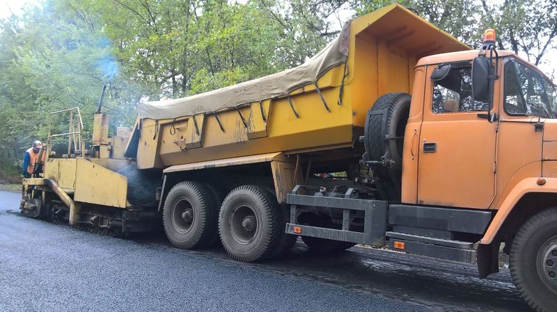 Автомобільна дорога  Запоріжжя — Маріуполь оновлюється в щоденному режимі