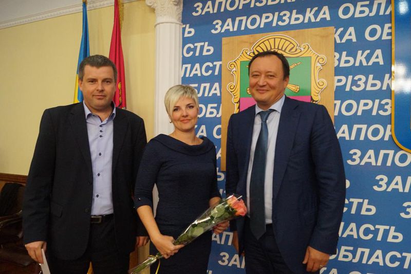 Запорізьких держслужбовців нагороджено за третє місце на Всеукраїнській спартакіаді