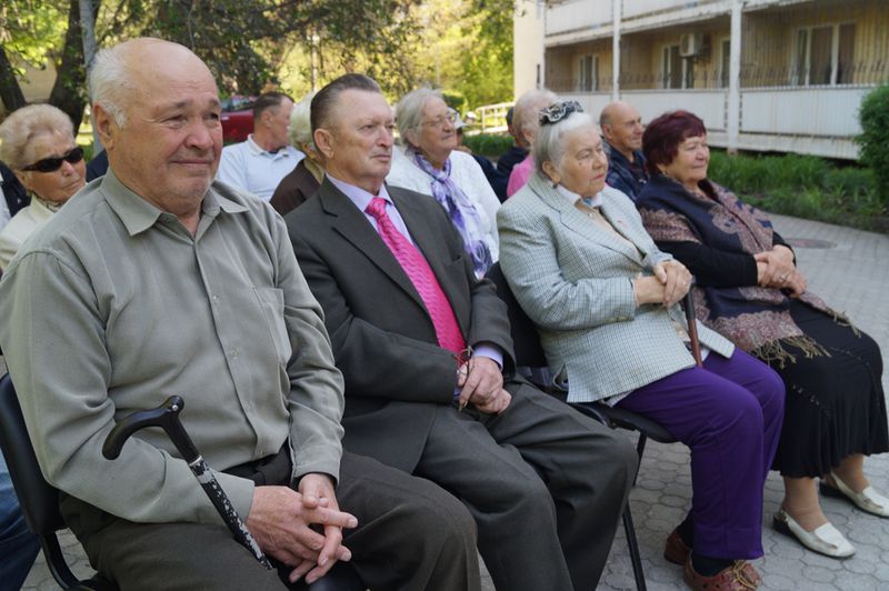 Ветеранів, які лікуються в обласному госпіталі, привітали з Днем Перемоги над нацизмом 