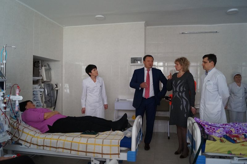 У гемодіалізному центрі обласної лікарні оновлено відділення