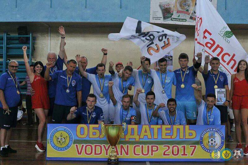 Запорізькі футболісти виграли Кубок Валерія Водяна 