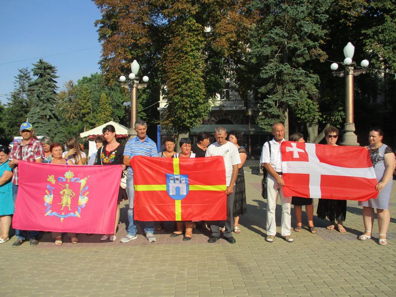 Запорізькі родини загиблих в АТО долучились до Всеукраїнської акції «Єдина родина України» 