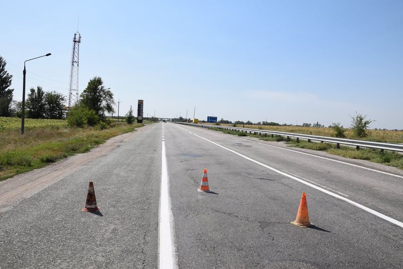 Дорожники області поновили понад 250 км осьової лінії проїжджої частини 