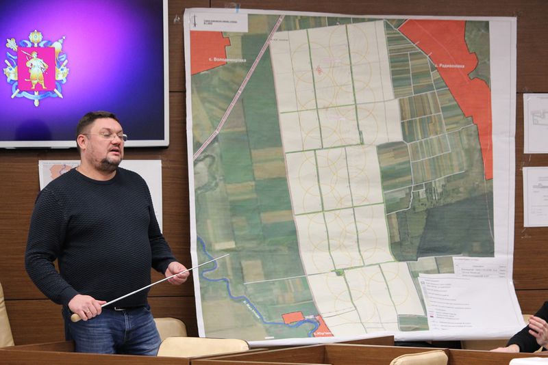 Погоджено  план території під розміщення вітряних електростанцій у Якимівському районі