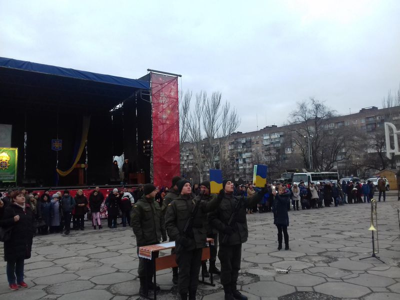 Молоде поповнення Нацгвардії присягнуло на вірність Україні 