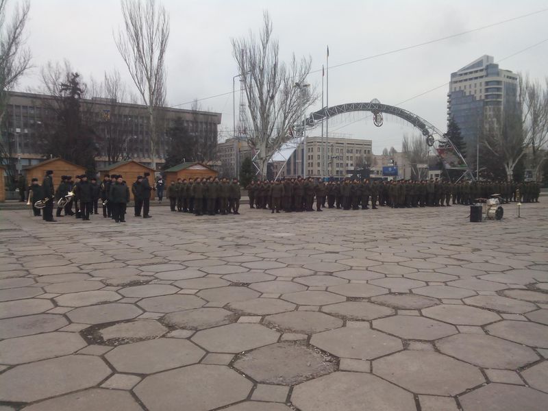 Молоде поповнення Нацгвардії присягнуло на вірність Україні 