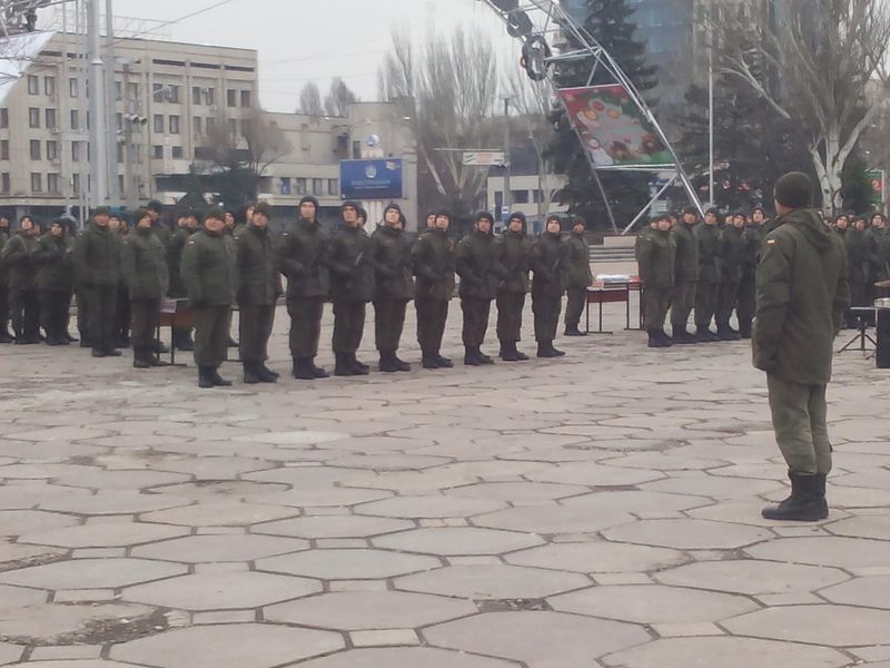 Молоде поповнення Нацгвардії присягнуло на вірність Україні 