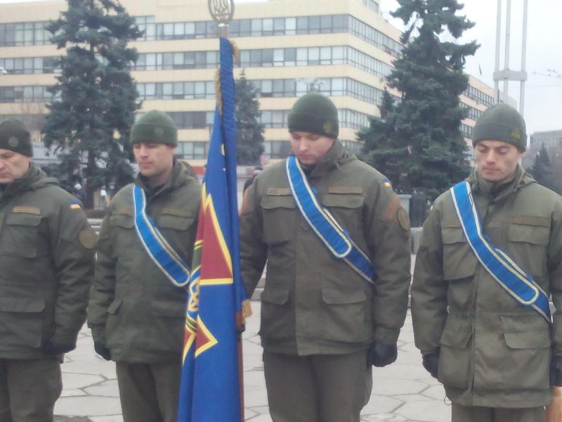 Молоде поповнення Нацгвардії присягнуло на вірність Україні 