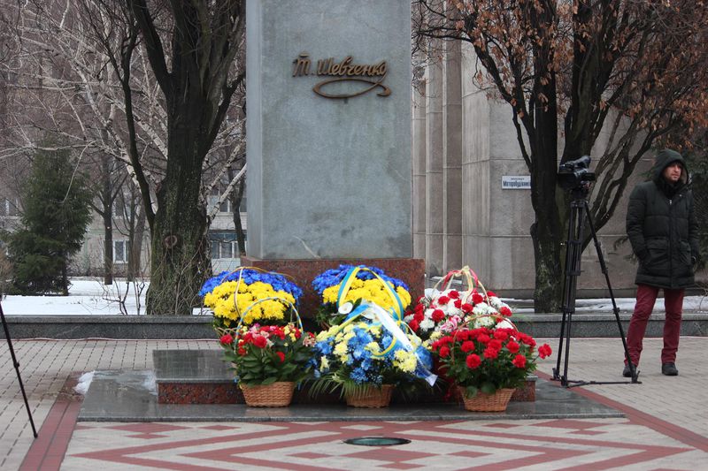 Запоріжці вшанували пам'ять Великого Кобзаря